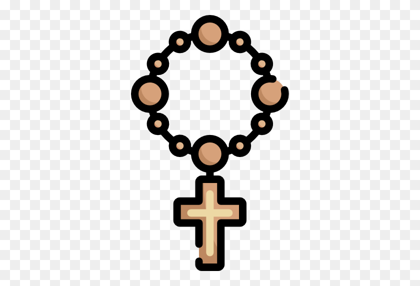 512x512 Rosary - Rosary Clipart