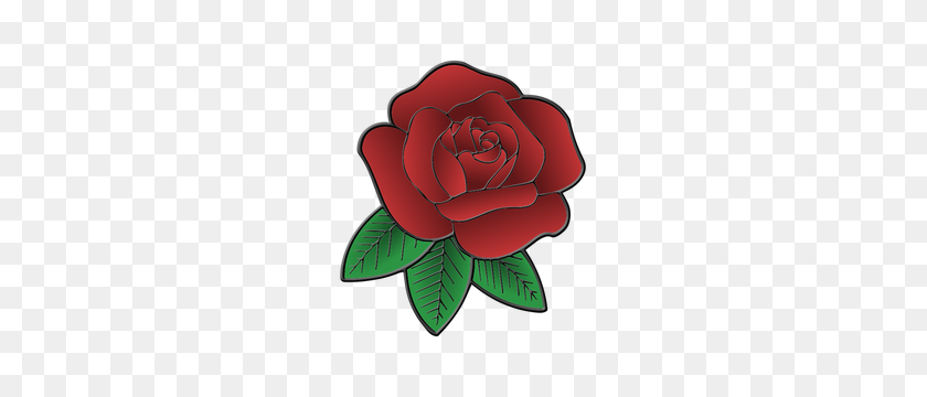 267x300 Роза Цветок Картинки Бесплатно - Красный Лист Клипарт