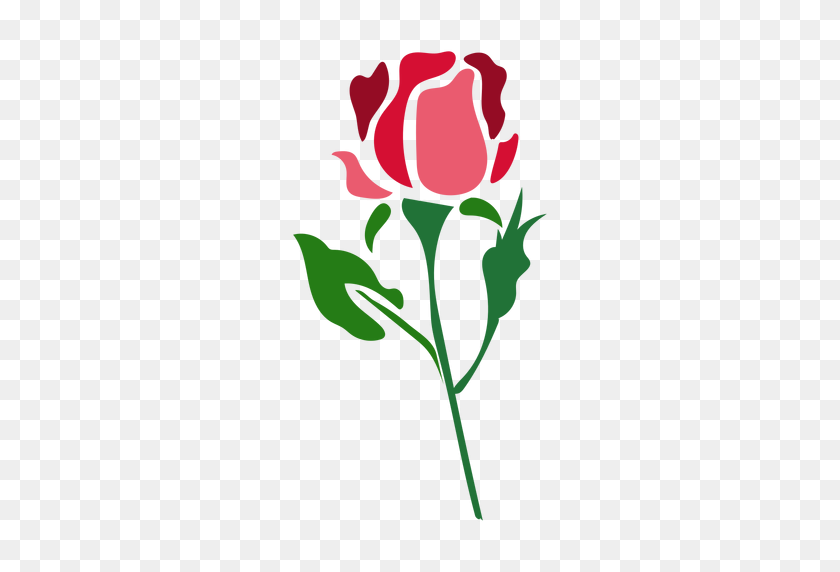 512x512 Роза Цветок Вектор Png - Акварель Розы Png