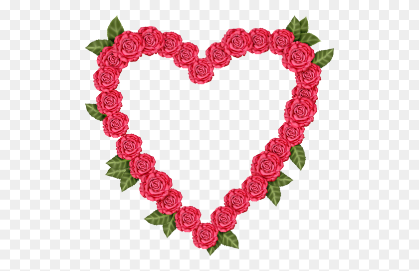 500x483 Rose Garden Elaine Album, Clip Art And Heart - Corazon PNG