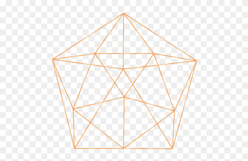 512x486 Forma Geométrica De Oro Rosa Freetoedit Overlay - Forma Geométrica Png