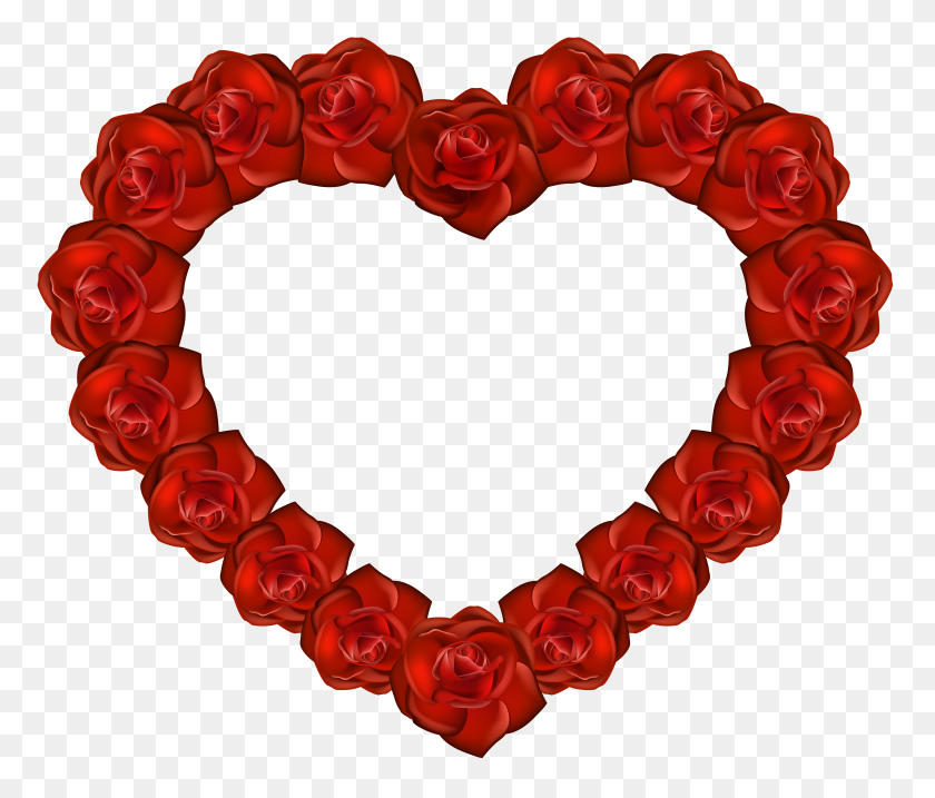 6000x5059 Rose Petals Hearts Transparent Png Clip Art Image - Rose Petals PNG