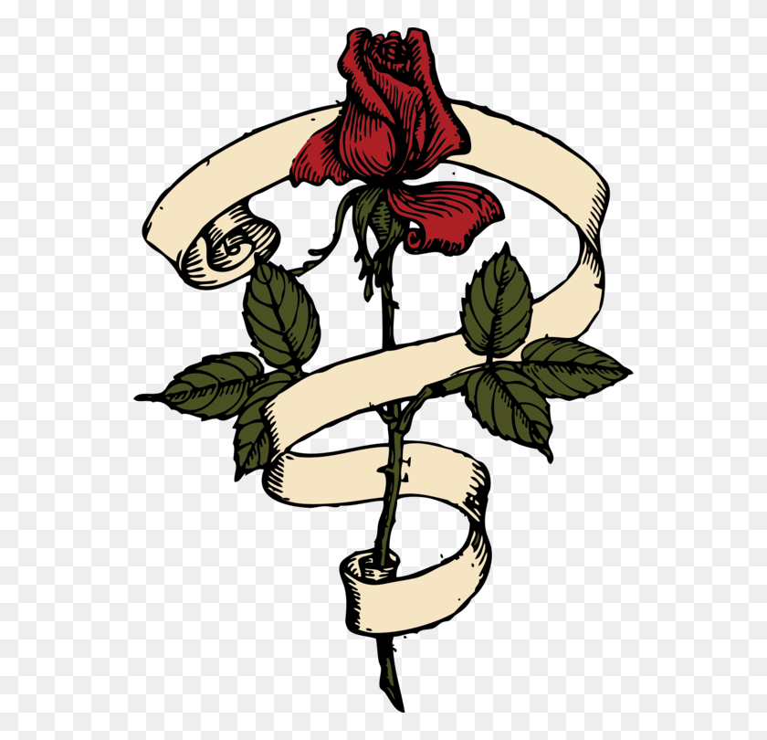 548x750 Rose Scroll Computer Icons Drawing - Rose Drawing PNG