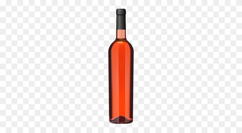 400x400 Rose Wine Bottle Transparent Png - Bottle PNG