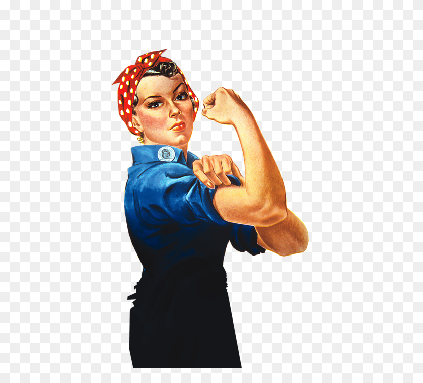 Rosie The Riveter Retro Style T Shirt For Sale - Rosie The Riveter PNG - .....