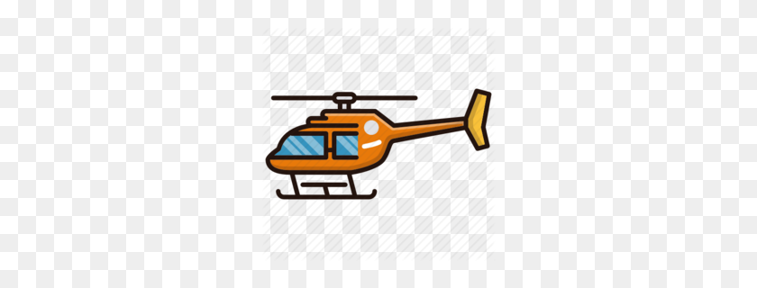 260x260 Rotorcraft Clipart - Helicopter Clipart