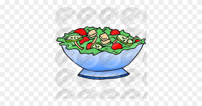 380x380 Rotten Salad Cliparts Free Download Clip Art - Salad Bowl Clipart