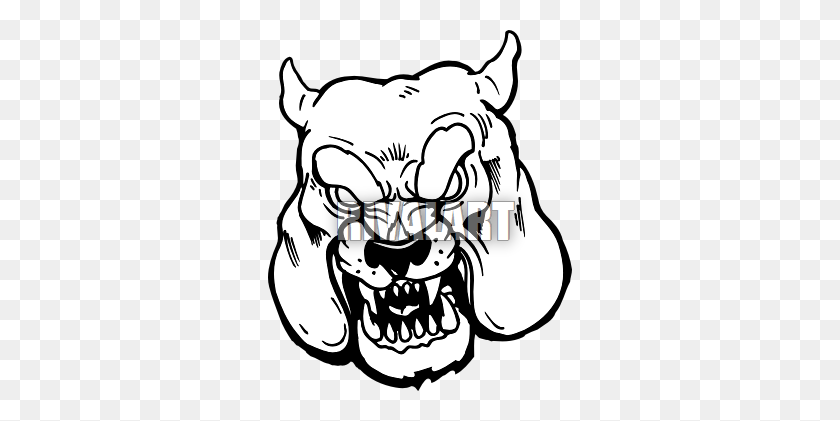 304x361 Rottweiler Clip Art For Logos Bulldog Rq Shop All Of Our - Rottweiler Clipart