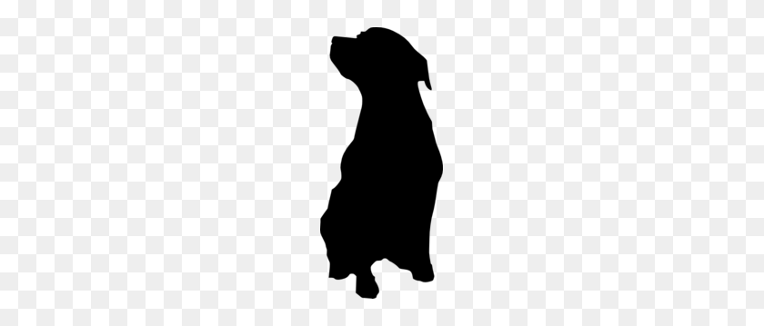 135x299 Rottweiler Dog Silhouette Clip Art - Dog Silhouette PNG