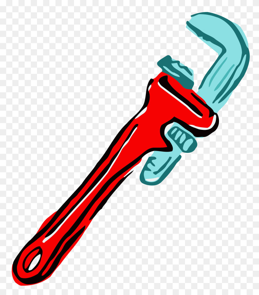2062x2378 Roughly Drawn Pipe Wrench Icons Png - Pipe Wrench PNG