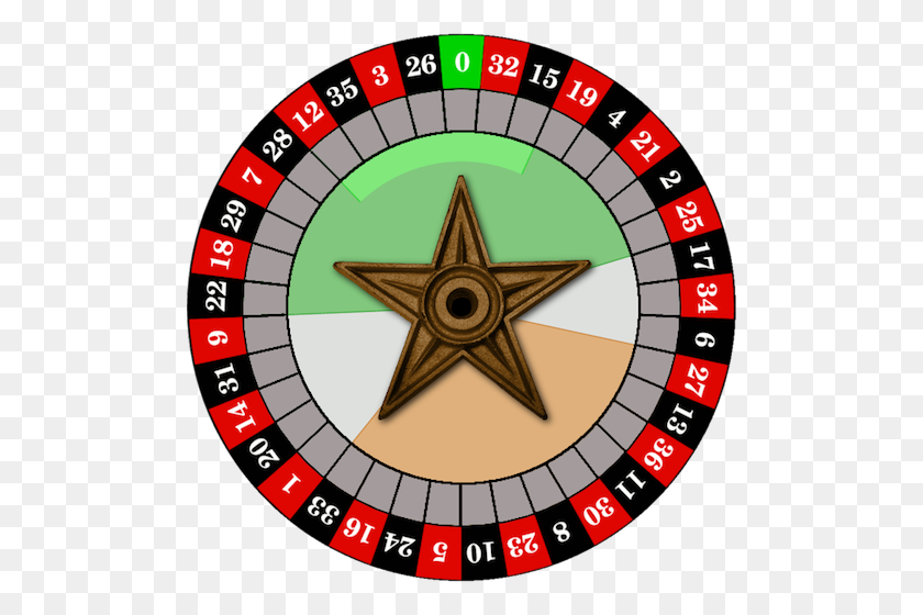 500x500 Roulette Star System - Roulette PNG