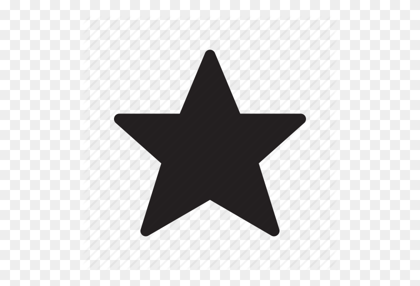 512x512 Round Action Bar' - Rounded Star PNG