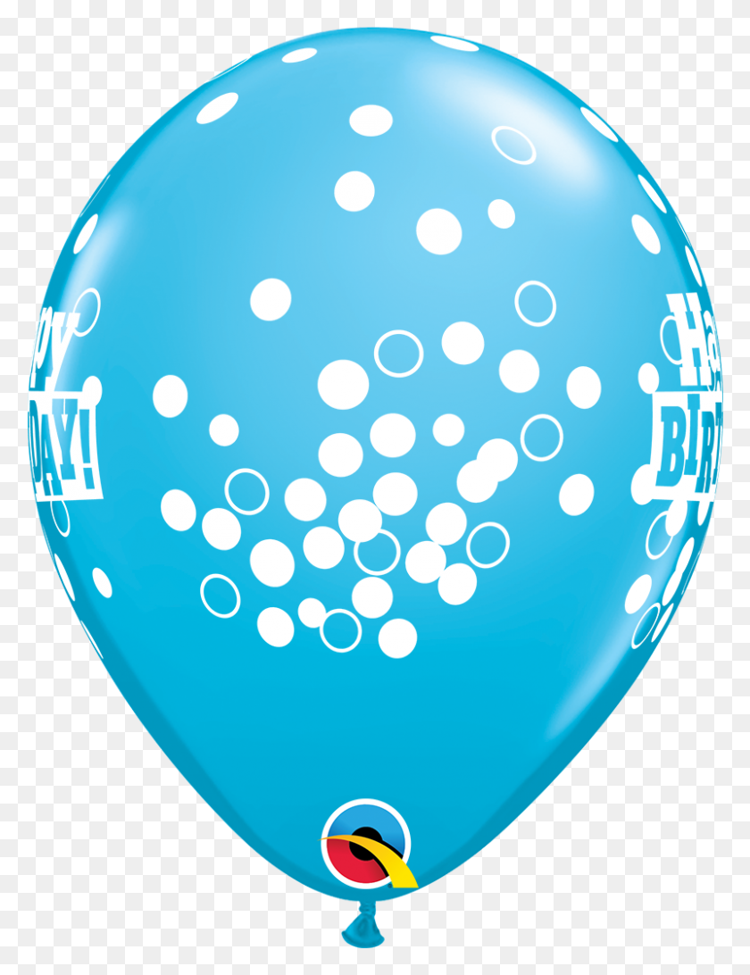 800x1059 Round Bright Rainbow Assorted Bday Confetti Dots - Blue Confetti PNG