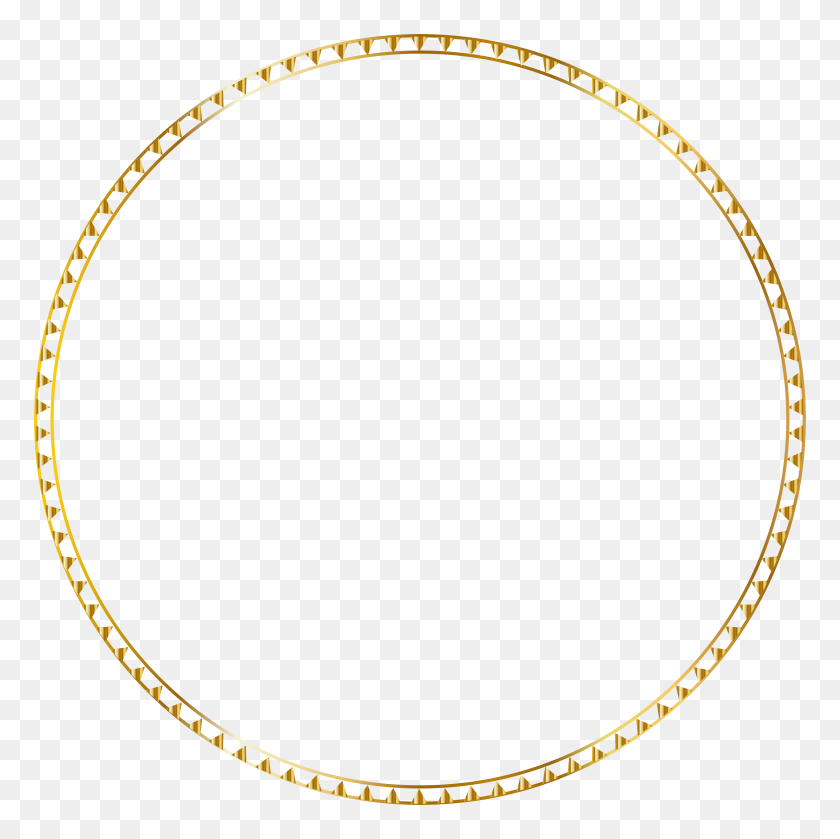 8000x8000 Round Frame Border Png Clip - Round Frame PNG