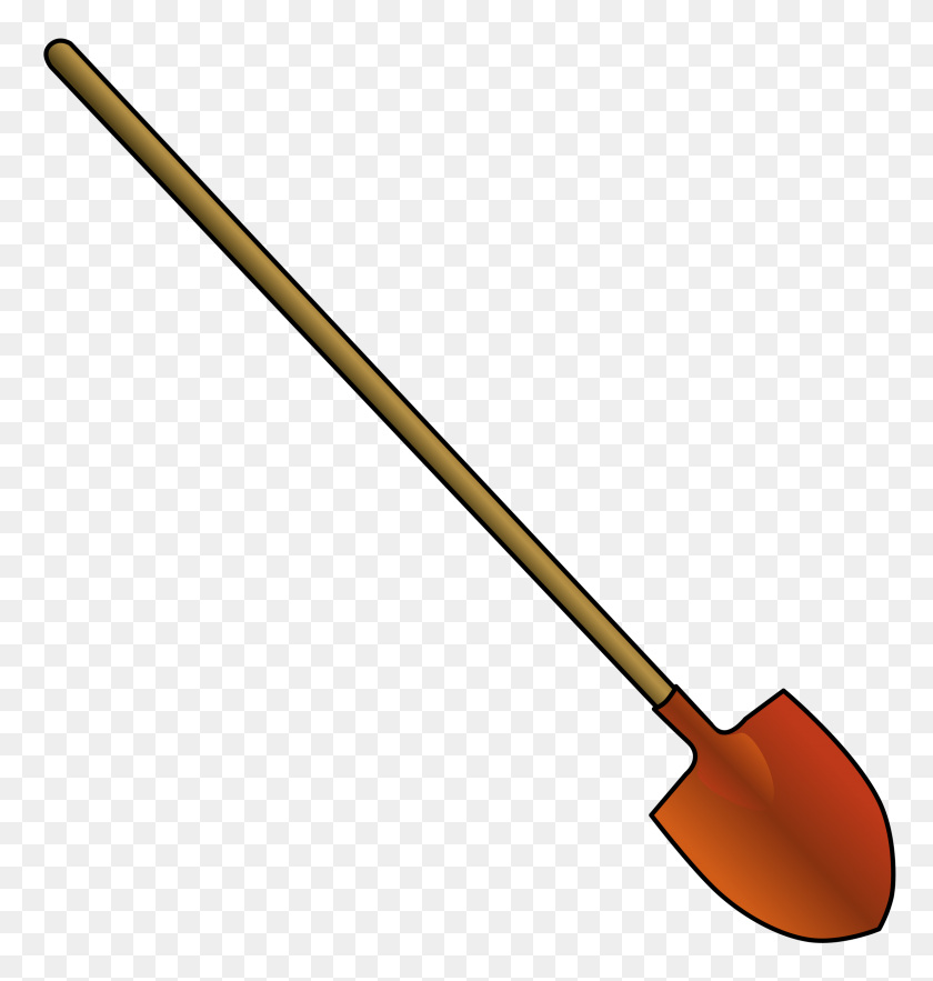 2273x2400 Round Point Shovel Icons Png - Shovel PNG