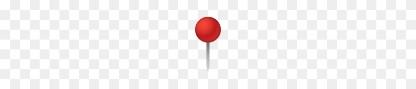 120x120 Round Pushpin Emoji - Drop Pin PNG