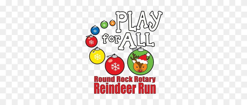 276x300 Round Rock Rotary Reindeer Run Y ​​Family Fun Run - Clipart De Noche De Diversión Familiar