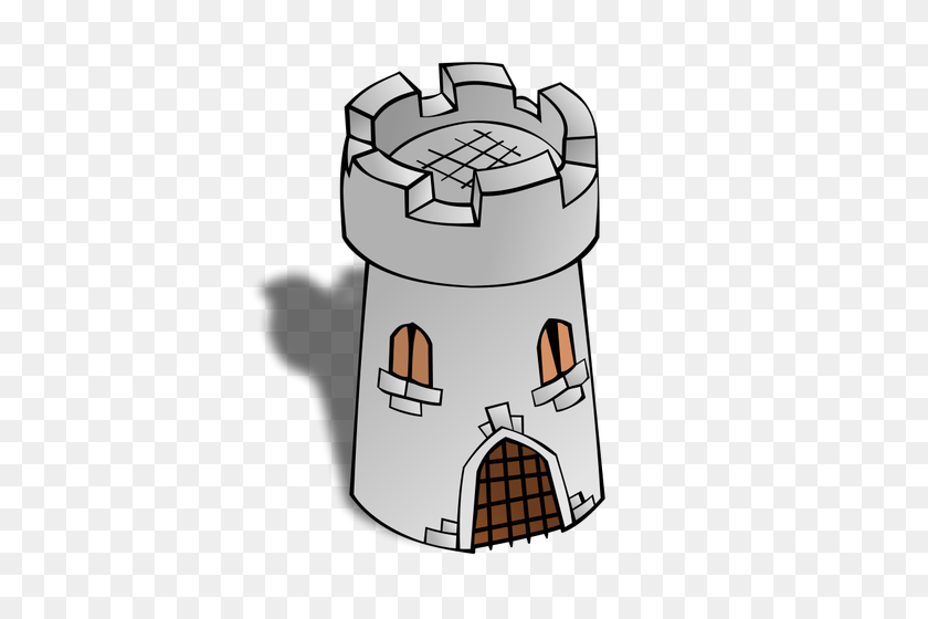 500x500 Round Tower Map Vector Symbol - Igloo Clipart