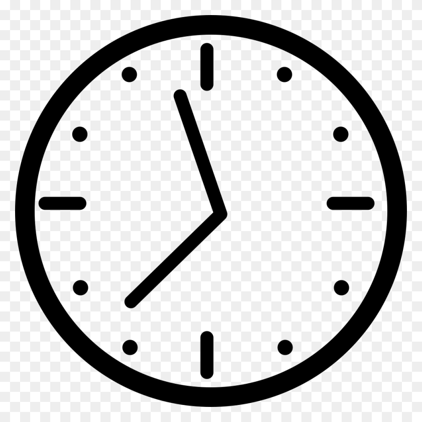 980x980 Round Wall Clock Png Icon Free Download - Clock PNG