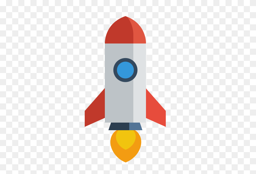 512x512 Rounded Rocket Emoji Transparent Png - Space Background PNG