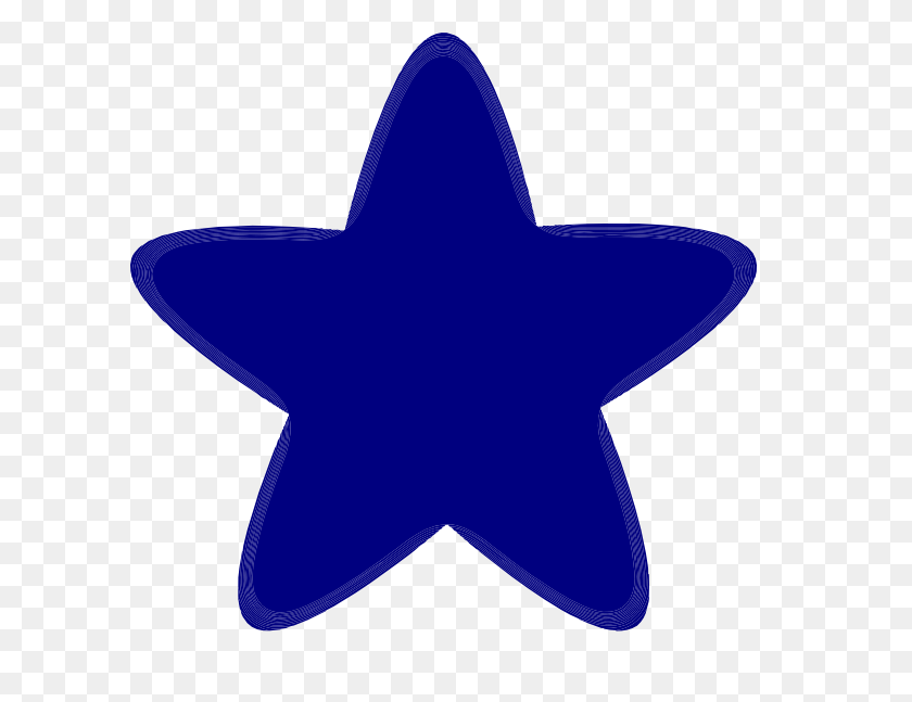 600x587 Закругленная Звезда Без Фона Картинки - Звездный Фон Клипарт