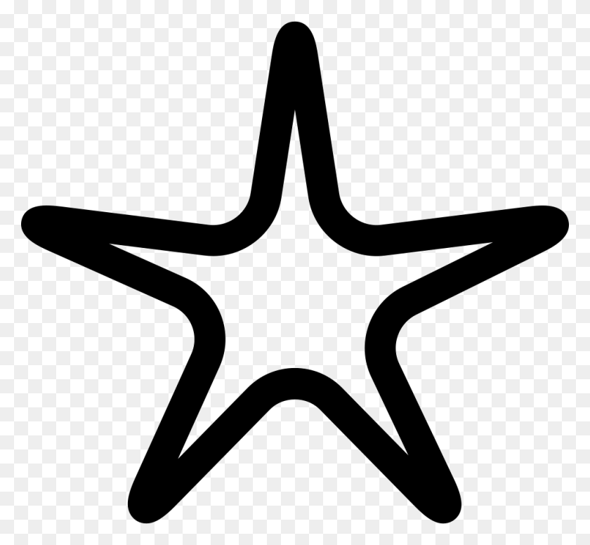980x900 Rounded Star Png Icon Free Download - Rounded Star PNG