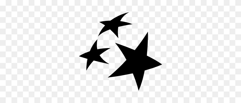 300x300 Rounded Stars Sticker - Rounded Star PNG