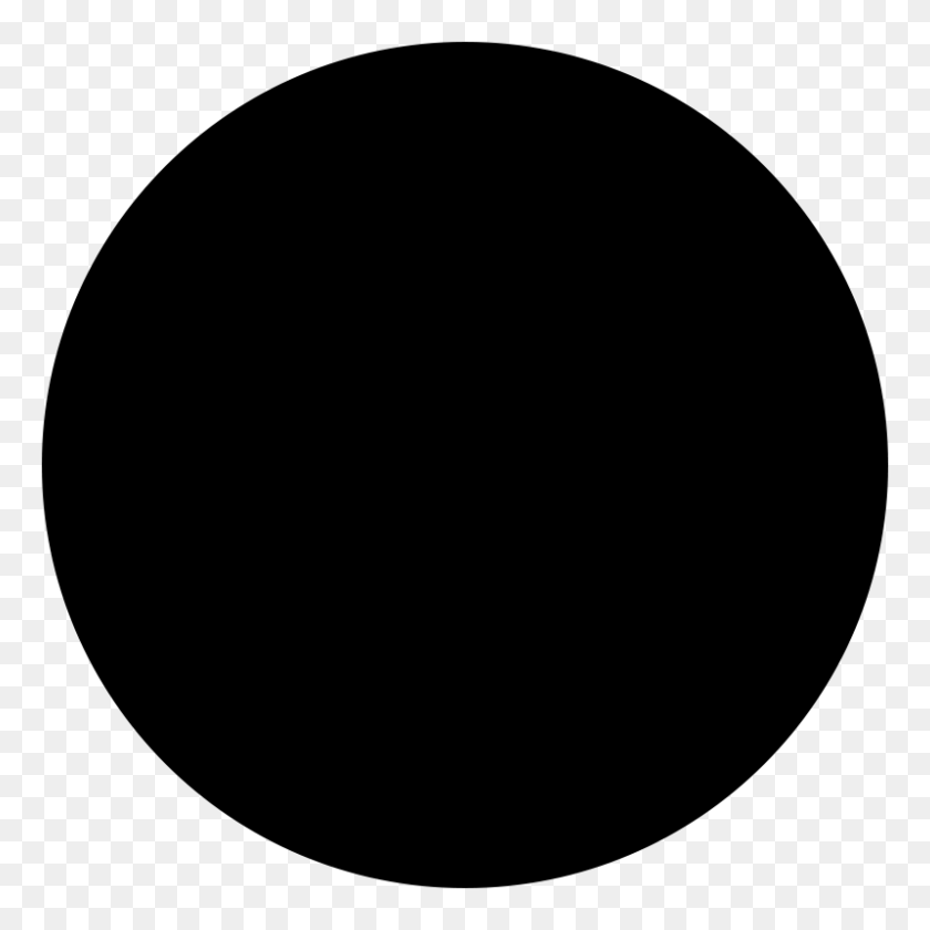 800x800 Roundel Sable - Ojo Negro Png