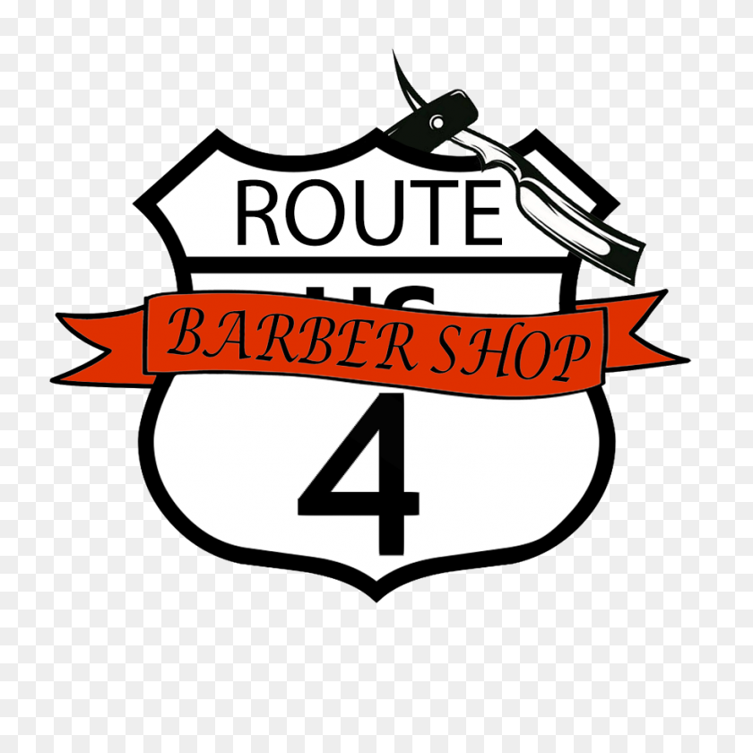 908x908 Route Barber Shop - Barber Shop PNG