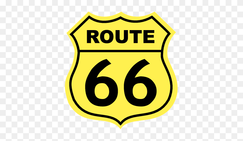 409x427 Route Simboli, Loghi Gratuiti - Route 66 Clipart