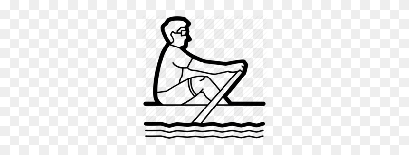 260x260 Rowing Clipart - Motor Boat Clipart