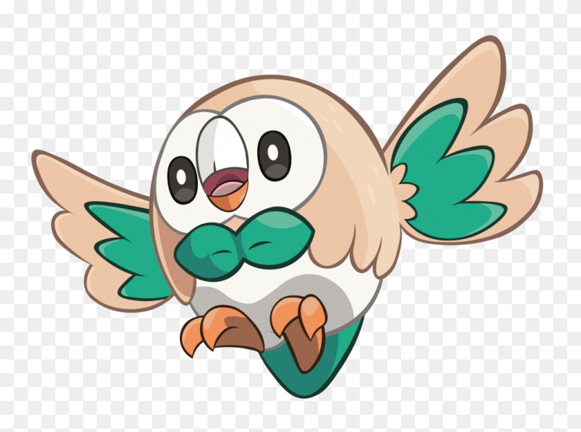 1024x742 Rowlet Png Png Image - Rowlet PNG