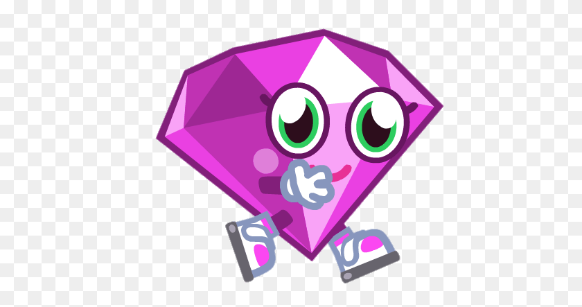 452x383 Roxy The Precious Prism Running Transparent Png - Prism Clipart