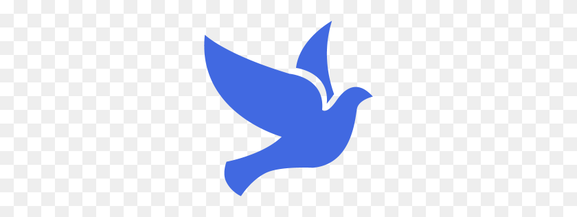 256x256 Значок Королевской Синей Птицы - Синяя Птица Png