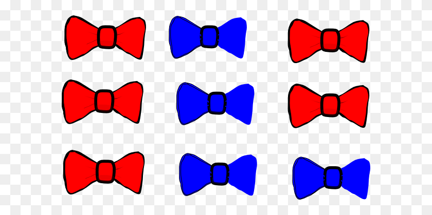 600x359 Royal Bows Clip Arts Download - Red Bow Tie Clipart