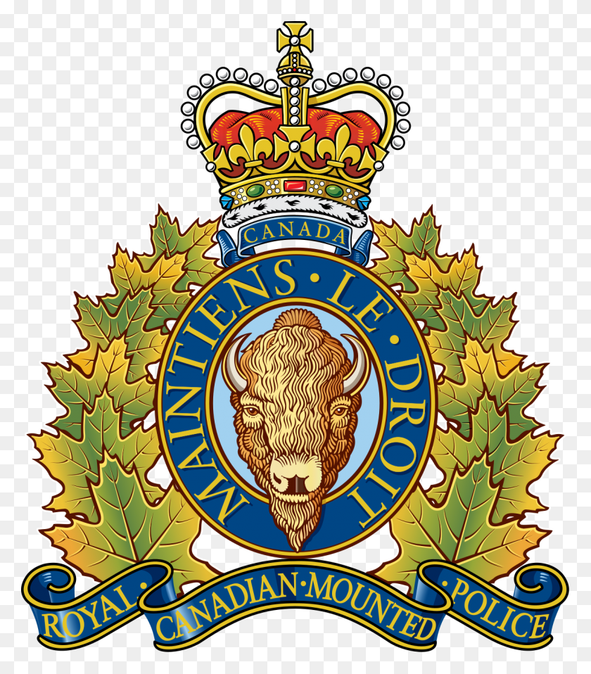 1200x1383 Royal Canadian Mounted Police - Police Badge PNG