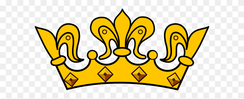 600x282 Королевская Корона Картинки Изображения Золотой Короны Картинки Вектор Онлайн - Королевский Клипарт