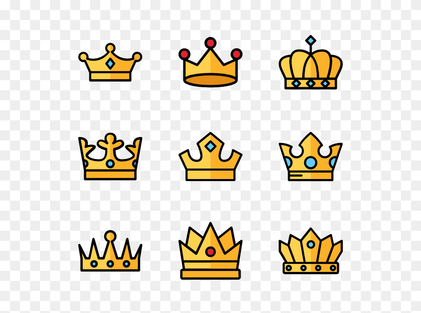 600x564 Royal Crown Icon Packs - Crown PNG Vector