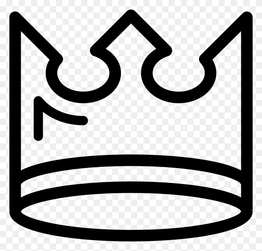 980x936 Royal Crown Of A King Queen Prince Or Princess Png Icon Free - King And Queen Crown Clipart