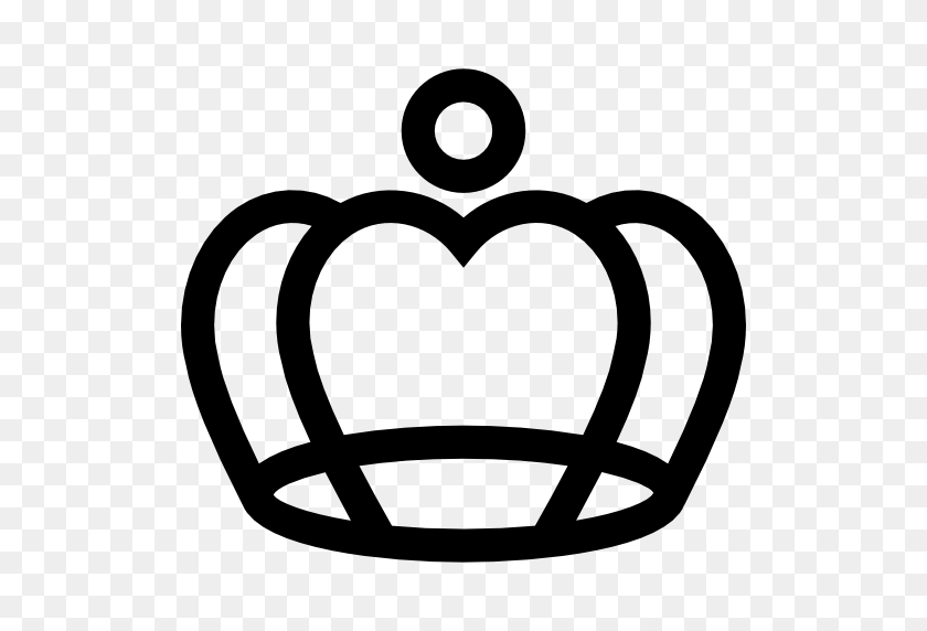 Royal Crown Outline - Crown Outline PNG