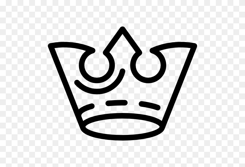 512x512 Королевские Короны, Королевские, Короны, Корона, Формы, Винтаж, Королевская Корона - Черно-Белый Клипарт Королевы Короны