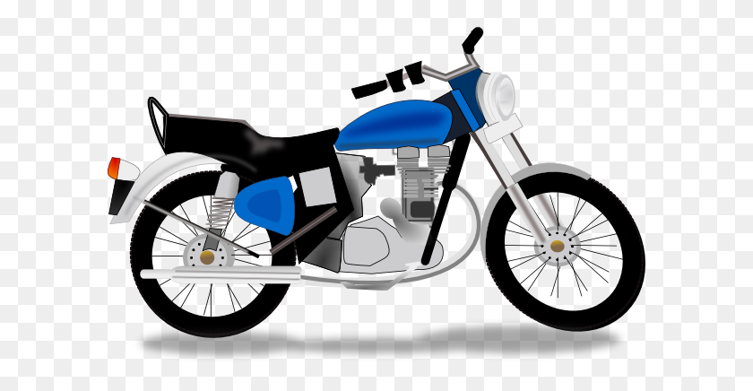 600x376 Royal Motorcycle Clip Art - Motor Clipart