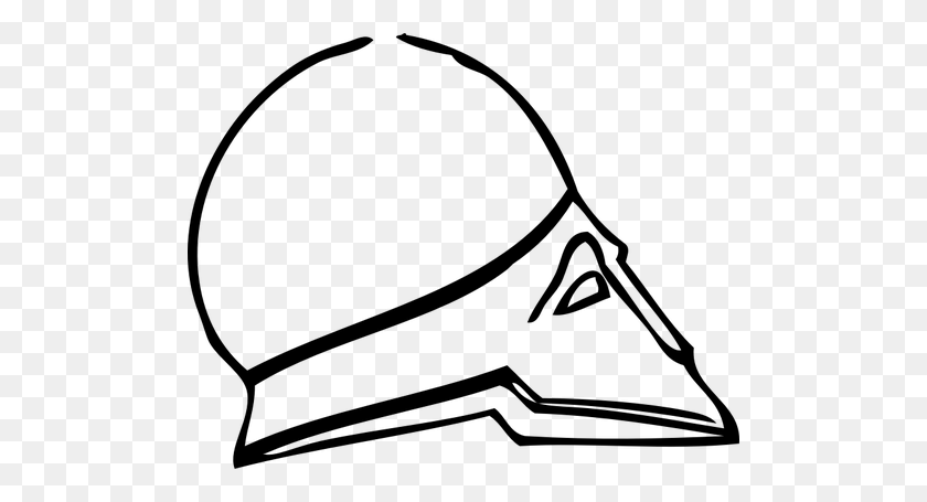 500x395 Royal Spartan Helmet Vector Graphics - Spartan Helmet Clipart