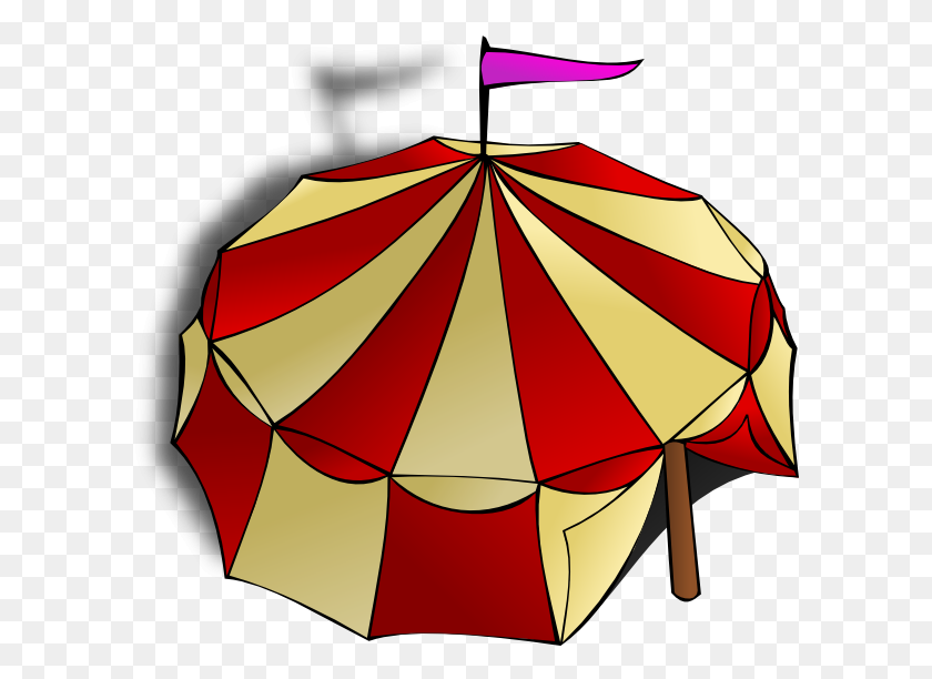 600x552 Rpg Map Circus Tent Symbol Clip Art - Carnival Tent Clipart