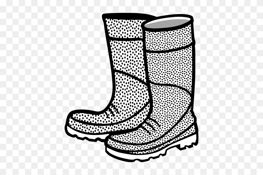 500x500 Rubber Boots Image - Snow Boots Clipart