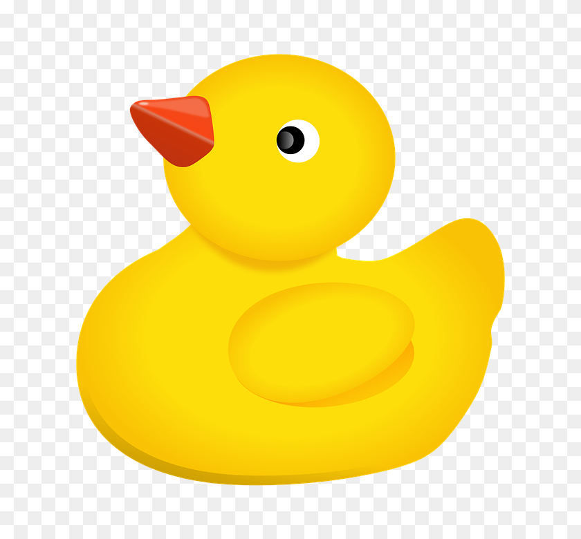 720x720 Rubber Duck Png Clipart - Duck PNG