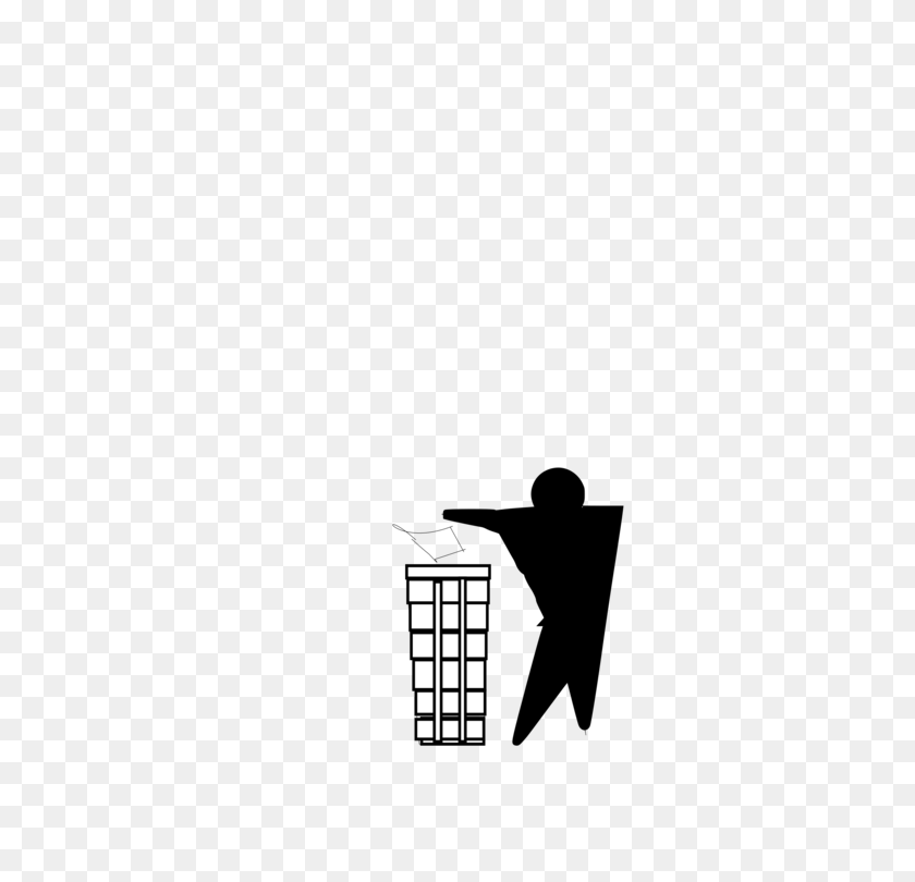 530x750 Rubbish Bins Waste Paper Baskets Computer Icons Download Logo - Garbage Man Clipart