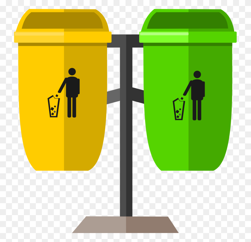 745x750 Rubbish Bins Waste Paper Baskets Recycling Bin Bottle Free - Recycle Bin Clipart