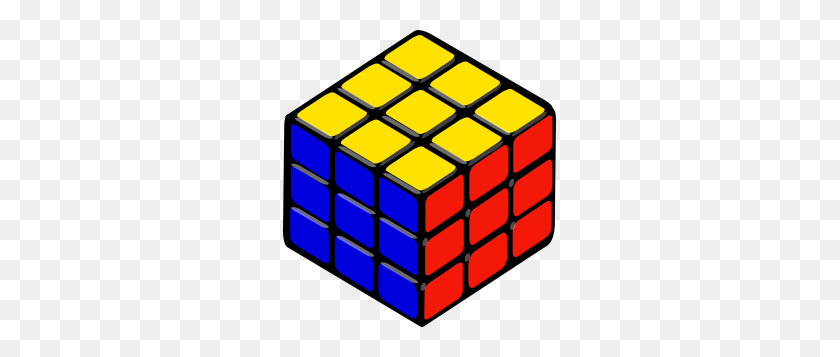273x297 Rubik S Cube Clipart - Rubiks Cube Clipart