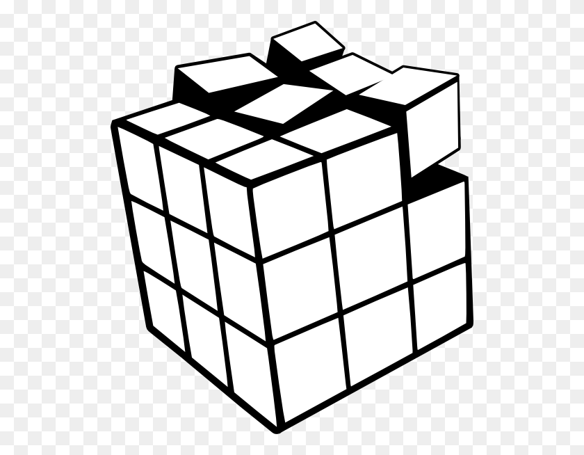 522x594 Кубик Рубика Клипарт Скачать - Кубик Рубика Png
